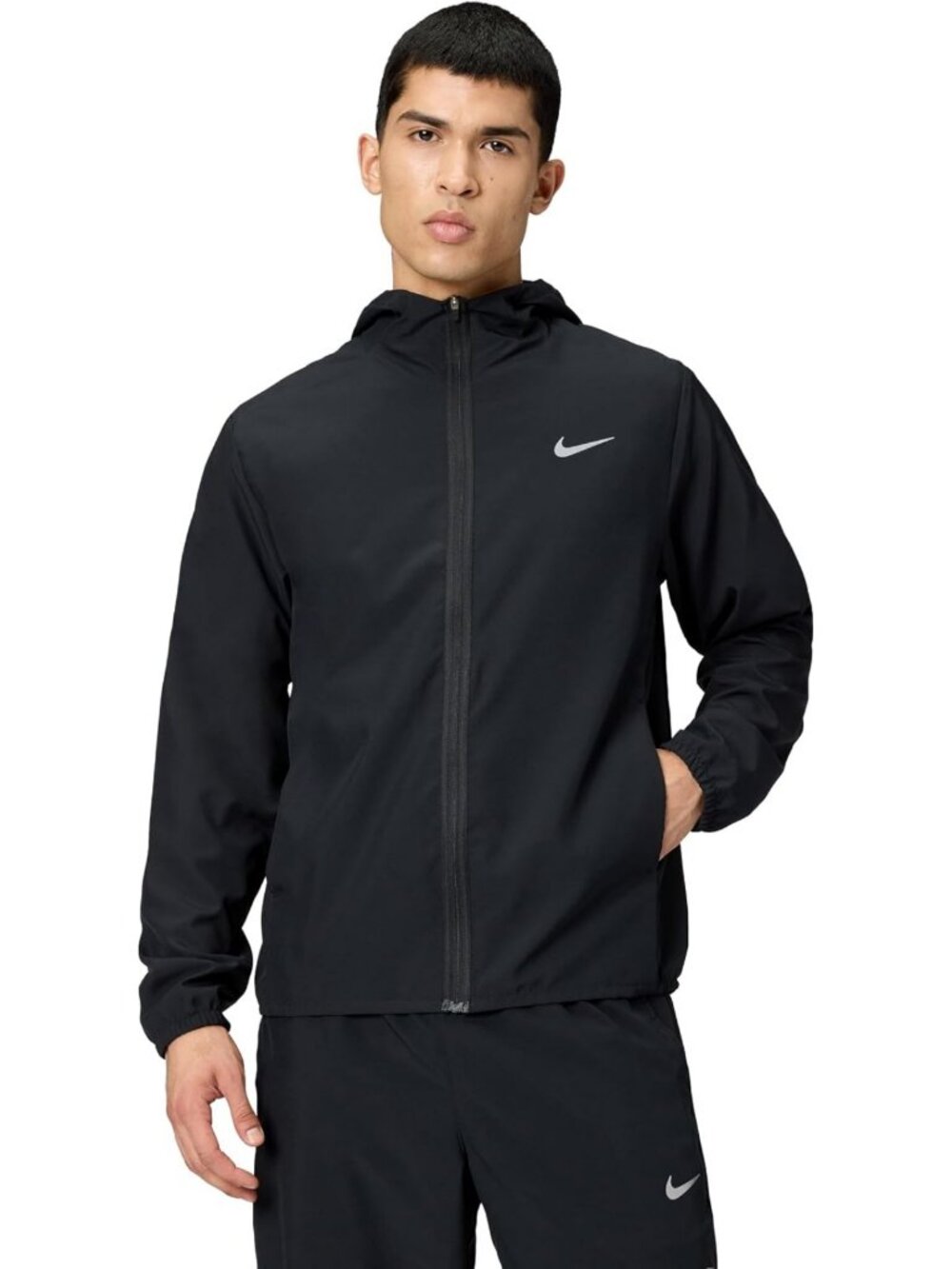 Men's Versatile Hooded Jacket - Lightweight, Dri-FIT, Perfect for Active